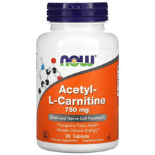 NOWFoods_Acetyl-LCarnitine_750mg_90Tablets - Brands For Less USA