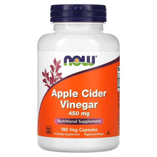 NOWFoods_AppleCiderVinegar_450mg_180VegCapsules - Brands For Less USA
