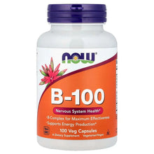 NOW Foods, B-100, Veg Capsules - Brands For Less USA