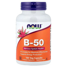 NOWFoods_B-50_100VegCapsules - Brands For Less USA