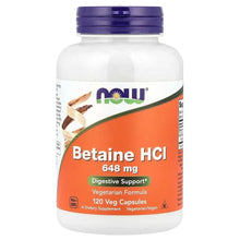 NOWFoods_BetaineHCl_120VegCapsules - Brands For Less USA