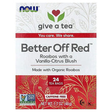NOWFoods_BetterOffRed_Tea_CaffeineFree_24TeaBags_1.7oz_48g - Brands For Less USA