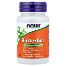 NOW Foods, Butterbur With Feverfew, 60 Veg Capsules