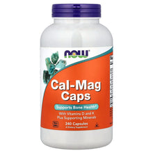 NOW Foods, Cal-Mag Caps with Vitamins D and K, 240 Capsules - Brands For Less USA