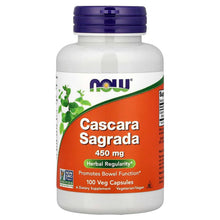 NOW Foods, Cascara Sagrada, 450 mg, Veg Capsules - Brands For Less USA