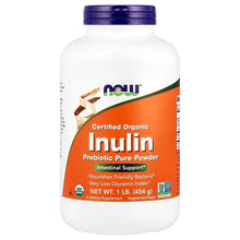 NOWFoods_CertifiedOrganicInulin_PrebioticPurePowder_1lb_454g - Brands For Less USA