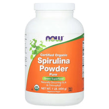 NOWFoods_CertifiedOrganicSpirulinaPowder_1lb_454g - Brands For Less USA