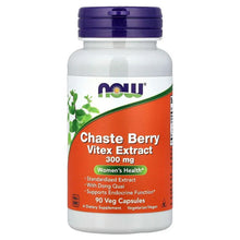 NOW Foods, Chaste Berry Vitex Extract, 300 mg, 90 Veg Capsules - Brands For Less USA