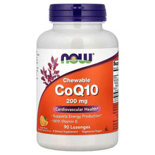 NOWFoods_ChewableCoQ10WithVitaminE_Orange_90Lozenges - Brands For Less USA
