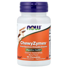 NOW Foods, ChewyZymes™, Berry , 90 Chewables - Brands For Less USA