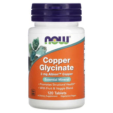 NOWFoods_CopperGlycinate_3mg_120Tablets - Brands For Less USA