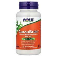 NOWFoods_CurcuBrain_400mg_50VegCapsules - Brands For Less USA