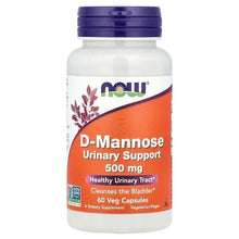 NOWFoods_D-Mannose_500mg_60VegCapsules - Brands For Less USA