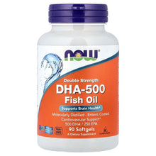 NOW Foods, DHA-500 Fish Oil, Softgels - Brands For Less USA