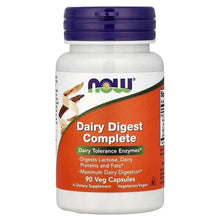 NOW Foods, Dairy Digest Complete, 90 Veg Capsules - Brands For Less USA