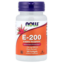NOW Foods, E-200, 134 mg (200 IU), 100 Softgels - Brands For Less USA