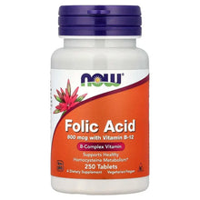 NOWFoods_FolicAcid_250Tablets - Brands For Less USA