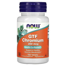 NOW Foods, GTF Chromium, 200 mcg, Tablets - Brands For Less USA