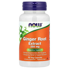 NOWFoods_GingerRootExtract_250mg_90VegCapsules - Brands For Less USA