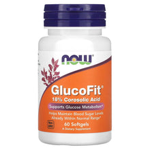 NOW Foods, GlucoFit, 60 Softgels (1.334 mg per Softgel) - Brands For Less USA
