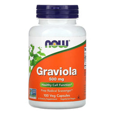 NOW Foods, Graviola, 500 mg, 100 Veg Capsules - Brands For Less USA