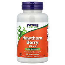NOW Foods, Hawthorn Berry, 100 Veg Capsules (540 mg per Capsule) - Brands For Less USA