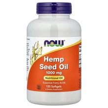 NOW Foods, Hemp Seed Oil, 1,000 mg, 120 Softgels