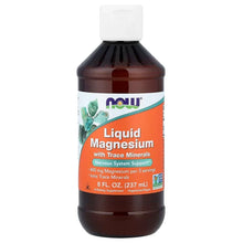 NOW Foods, Liquid Magnesium with Trace Minerals, 8 fl oz (237 ml) - Brands For Less USA