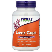 NOWFoods_LiverCapsWithMilkThistle_Eleuthero_100Capsules - Brands For Less USA
