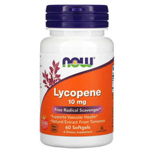 NOW Foods, Lycopene, 10 mg, Softgels - Brands For Less USA