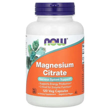 NOWFoods_MagnesiumCitrate_120VegCapsules_133mgperCapsule - Brands For Less USA