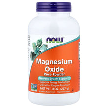 NOW Foods, Magnesium Oxide Pure Powder, 8 oz (227 g) - Brands For Less USA