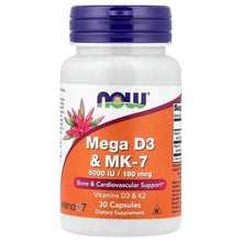 NOWFoods_MegaD3_MK-7_30Capsules - Brands For Less USA