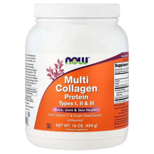 NOWFoods_MultiCollagenProtein_Unflavored_16oz_454g - Brands For Less USA