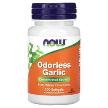 NOW Foods, Odorless Garlic, Concentrated Extract, Softgels (25 mg per Softgel) - Brands For Less USA