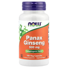NOW Foods, Panax Ginseng , 500 mg, Veg Capsules - Brands For Less USA