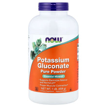 NOW Foods, Potassium Gluconate Pure Powder, 1 lb (454 g) - Brands For Less USA