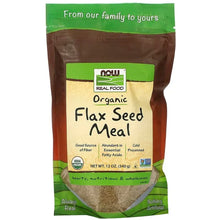 NOWFoods_RealFood_OrganicFlaxSeedMeal_12oz_340g - Brands For Less USA