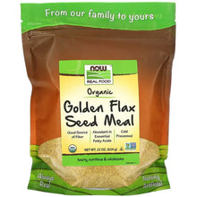 NOWFoods_RealFood_OrganicGoldenFlaxSeedMeal_22oz_624g - Brands For Less USA