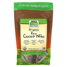 NOWFoods_RealFood_OrganicRawCacaoNibs_8oz_227g - Brands For Less USA