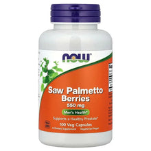 NOWFoods_SawPalmettoBerries_550mg_100VegCapsules - Brands For Less USA