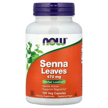 NOW Foods, Senna Leaves, 470 mg, 100 Veg Capsules - Brands For Less USA