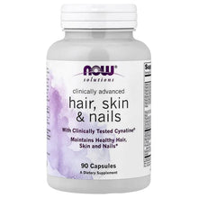 NOW Foods, Solutions, Clinically Advanced Hair, Skin & Nails, 90 Capsules - Brands For Less USA