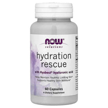 NOWFoods_Solutions_HydrationRescuewithHyabest_HyaluronicAcid_60Capsules - Brands For Less USA