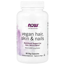 NOWFoods_Solutions_VeganHair_Skin_Nails_90VegCapsules - Brands For Less USA