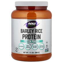 NOWFoods_Sports_BarleyRiceProteinPowder_Unflavored_1.5lbs_680g - Brands For Less USA