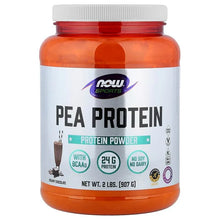NOW Foods, Sports, Pea Protein Powder, Creamy Chocolate, 2 lbs (907 g) - Brands For Less USA