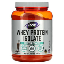 NOW Foods, Sports, Whey Protein Isolate, Creamy Chocolate, 1.8 lbs (816 g) - Brands For Less USA