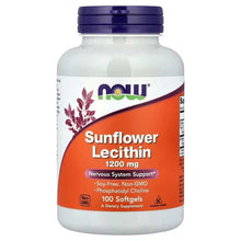 NOWFoods_SunflowerLecithin_1_200mg_100Softgels - Brands For Less USA