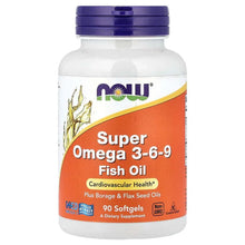 NOW Foods, Super Omega 3-6-9 Fish Oil, Softgels - Brands For Less USA